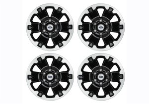 Ford Ranger Wheel Kit - Ford Racing - 18x8in w/TPMS - Gloss Black w/ Machined Face - `19-`25
